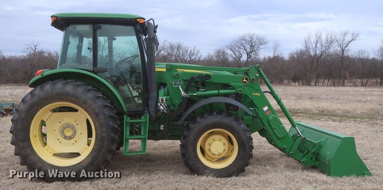 image for item DJ1849 2013 John Deere 6105D  MFWD tractor