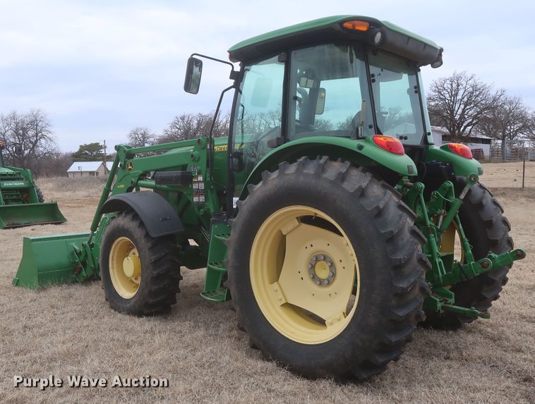 image for item DJ1849 2013 John Deere 6105D  MFWD tractor