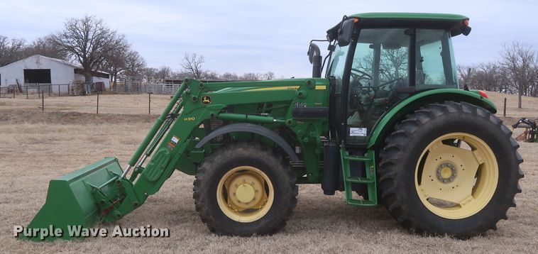 image for item DJ1849 2013 John Deere 6105D  MFWD tractor