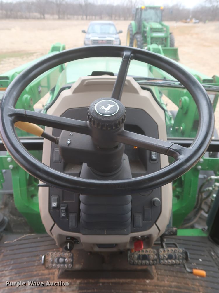 image for item DJ1849 2013 John Deere 6105D  MFWD tractor