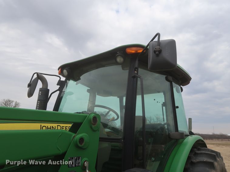 image for item DJ1849 2013 John Deere 6105D  MFWD tractor
