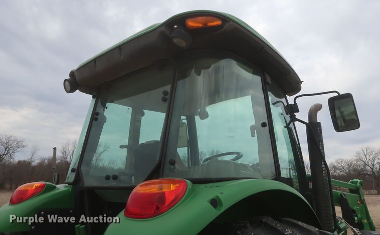 image for item DJ1849 2013 John Deere 6105D  MFWD tractor