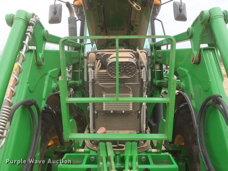 image for item DJ1849 2013 John Deere 6105D  MFWD tractor