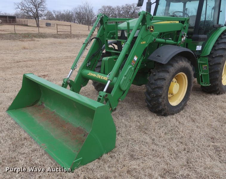 image for item DJ1849 2013 John Deere 6105D  MFWD tractor