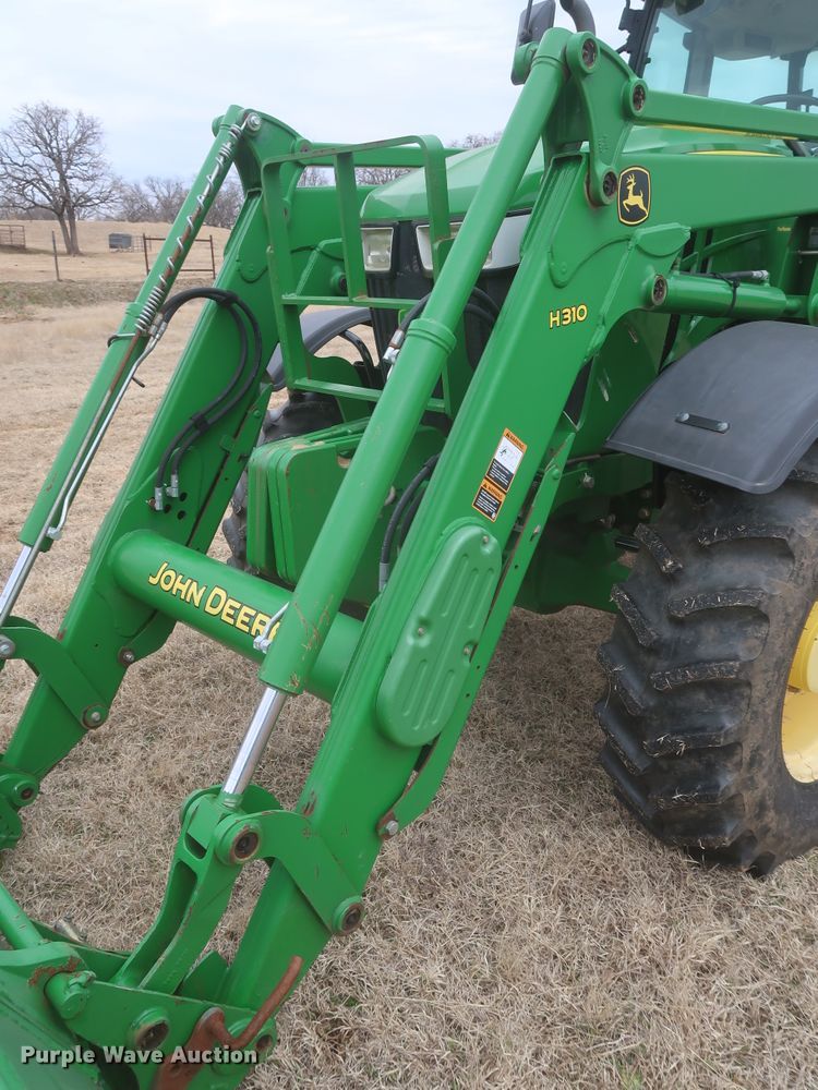 image for item DJ1849 2013 John Deere 6105D  MFWD tractor