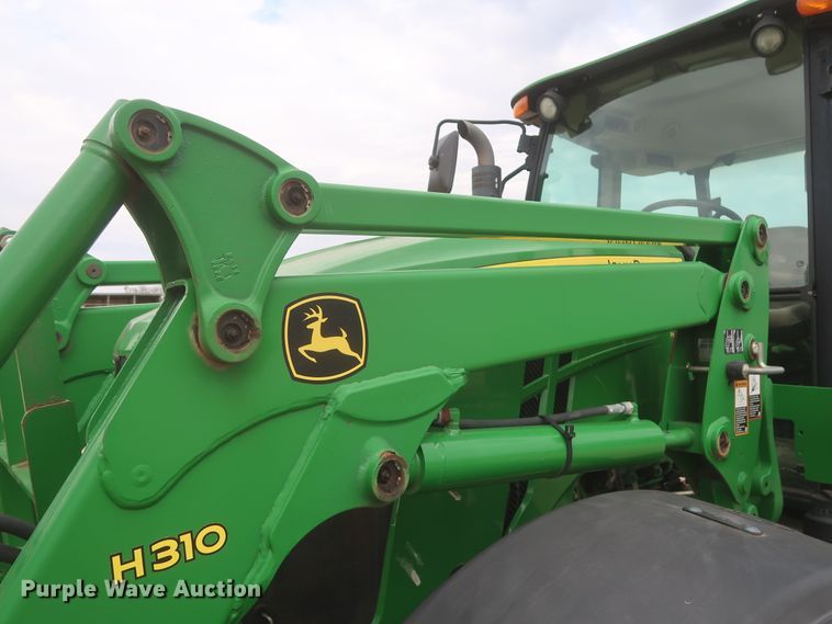 image for item DJ1849 2013 John Deere 6105D  MFWD tractor