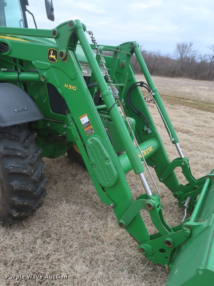 image for item DJ1849 2013 John Deere 6105D  MFWD tractor