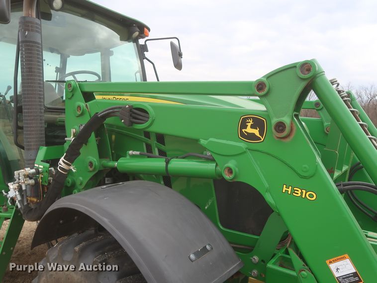 image for item DJ1849 2013 John Deere 6105D  MFWD tractor
