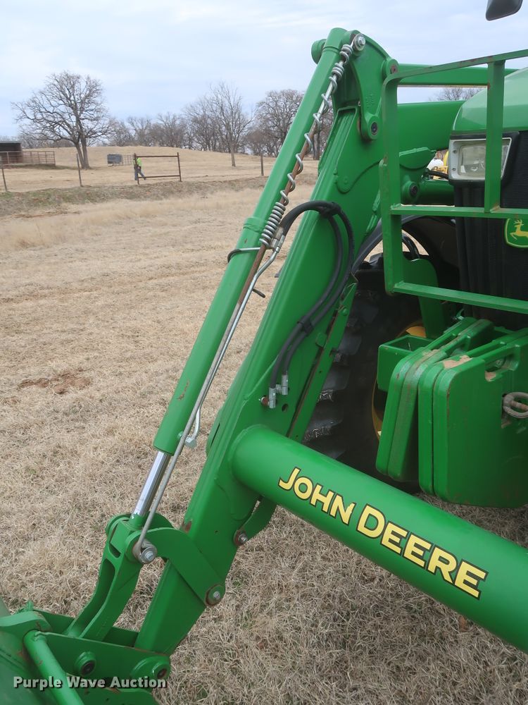image for item DJ1849 2013 John Deere 6105D  MFWD tractor