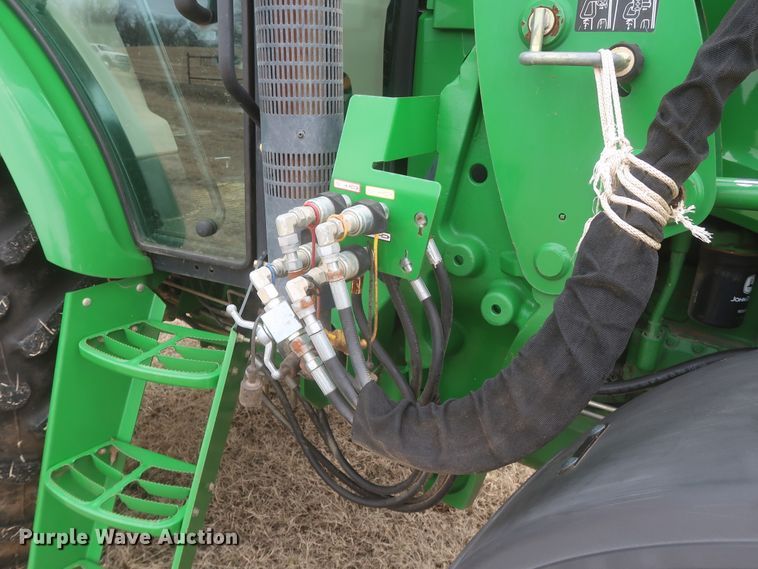 image for item DJ1849 2013 John Deere 6105D  MFWD tractor