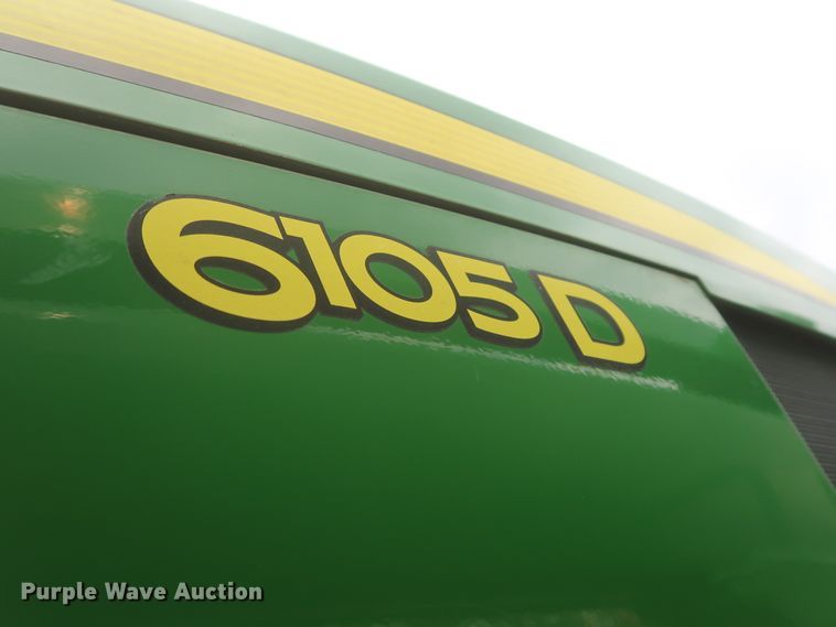 image for item DJ1849 2013 John Deere 6105D  MFWD tractor