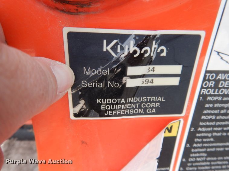 image for item DJ2922 Kubota B3350 HSD  tractor