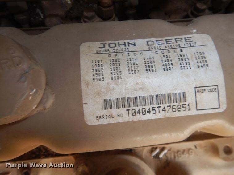 image for item DJ4955 2000 Tyler Patriot XL  sprayer