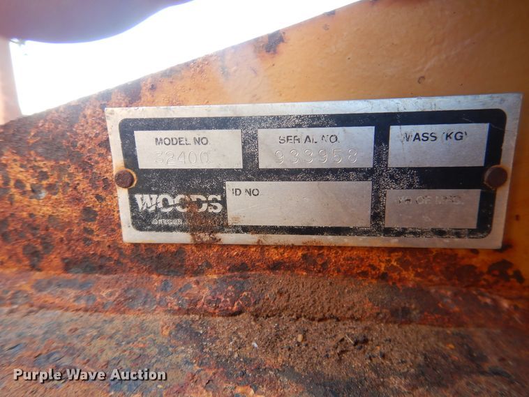 image for item DJ8261 Woods 32400 batwing rotary mower