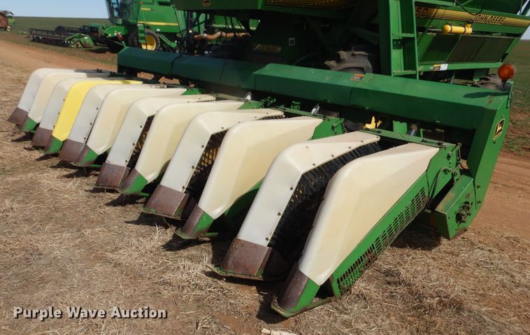image for item DJ8273 1996 John Deere 7450  cotton stripper