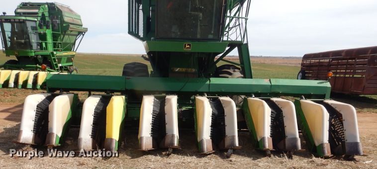 image for item DJ8273 1996 John Deere 7450  cotton stripper