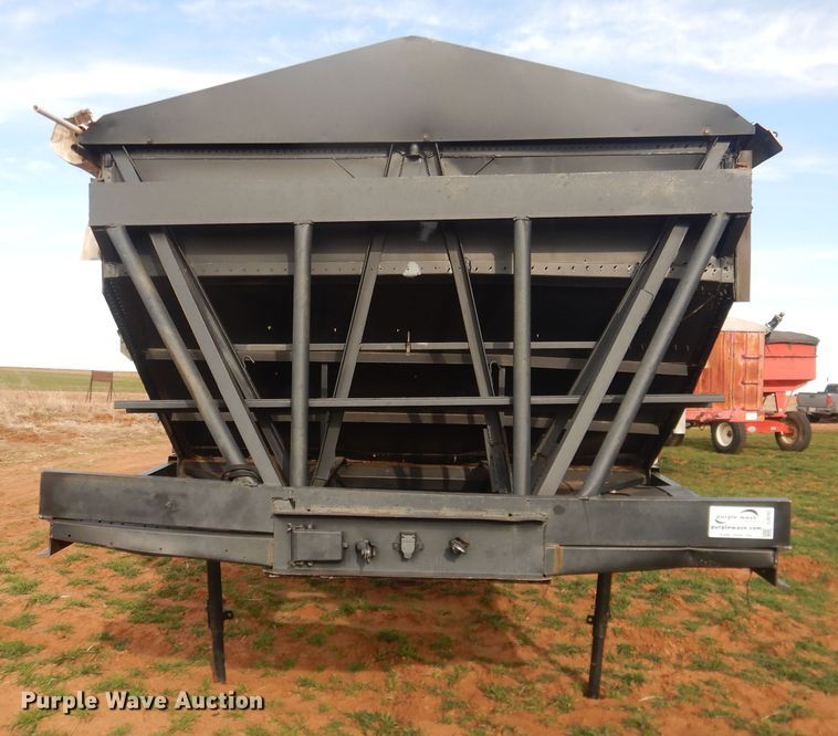 image for item DJ8282 Shop built grain trailer