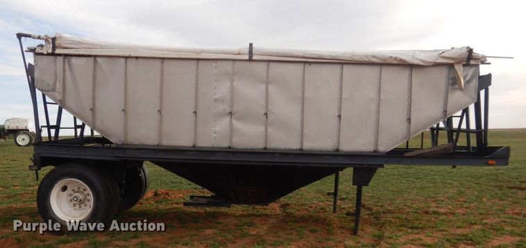 image for item DJ8282 Shop built grain trailer