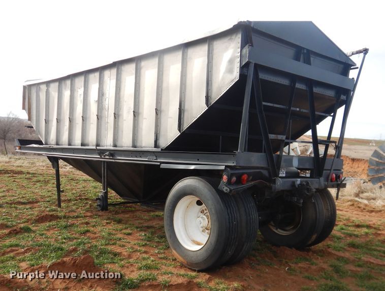 image for item DJ8282 Shop built grain trailer