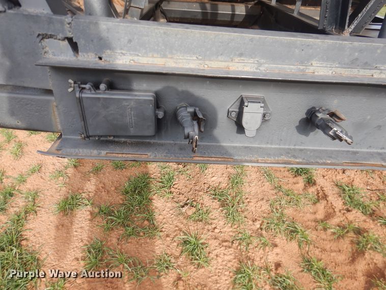 image for item DJ8282 Shop built grain trailer