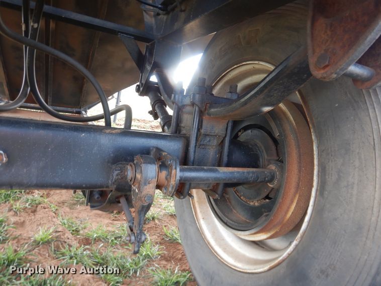 image for item DJ8282 Shop built grain trailer