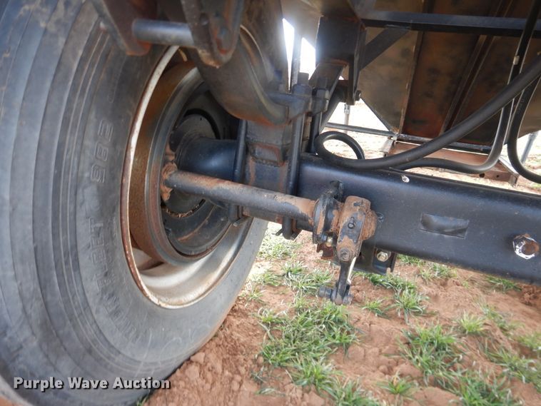 image for item DJ8282 Shop built grain trailer