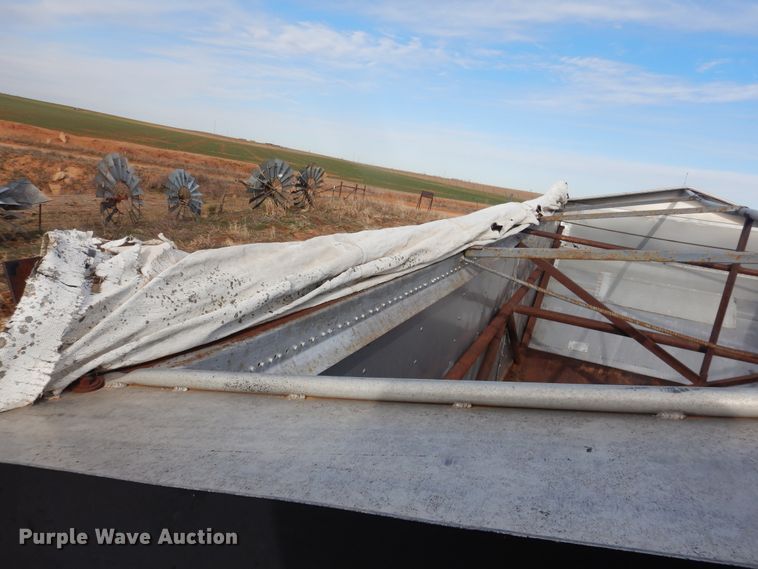 image for item DJ8282 Shop built grain trailer