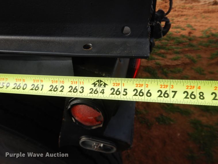 image for item DJ8282 Shop built grain trailer