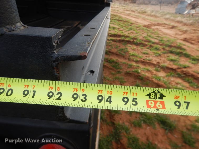 image for item DJ8282 Shop built grain trailer