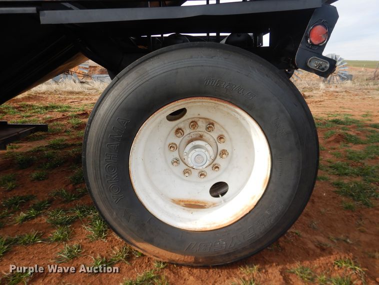 image for item DJ8282 Shop built grain trailer