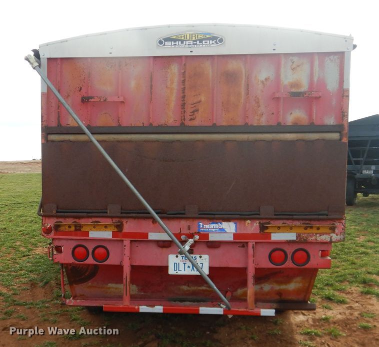 image for item DJ8283 1950 Hobbs grain trailer