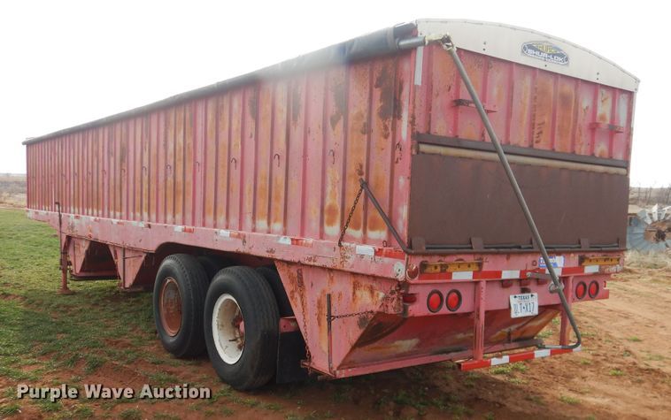 image for item DJ8283 1950 Hobbs grain trailer