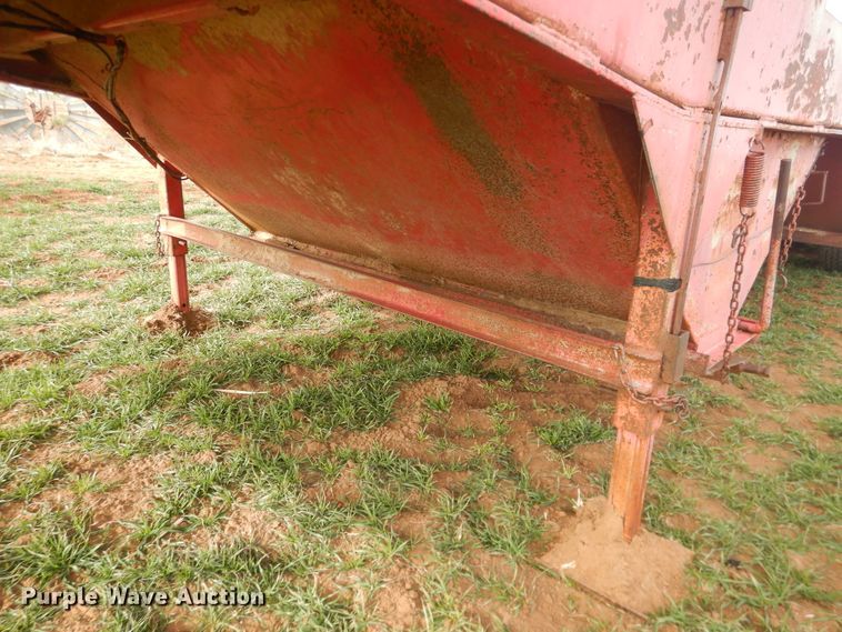 image for item DJ8283 1950 Hobbs grain trailer