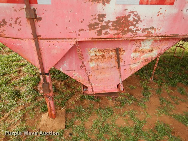 image for item DJ8283 1950 Hobbs grain trailer