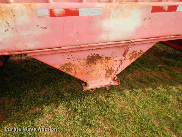 image for item DJ8283 1950 Hobbs grain trailer