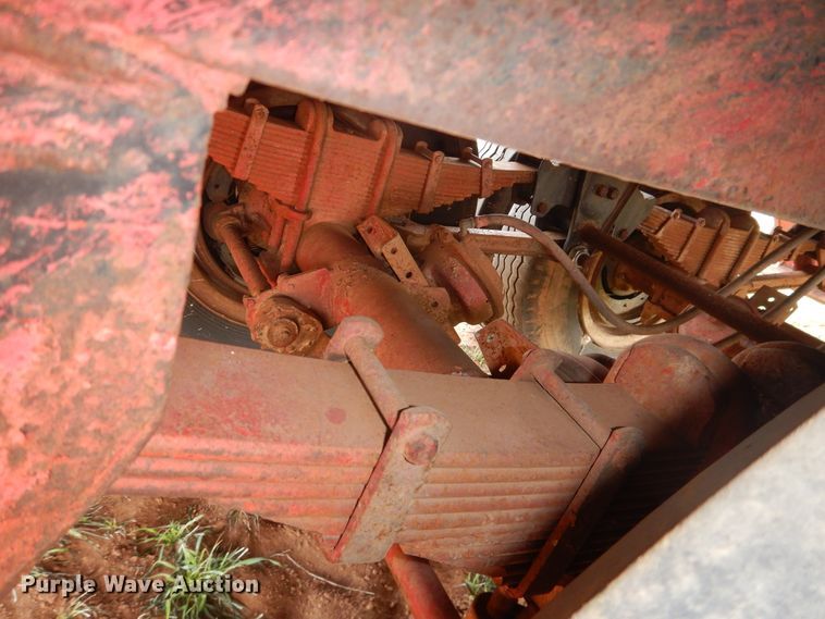 image for item DJ8283 1950 Hobbs grain trailer