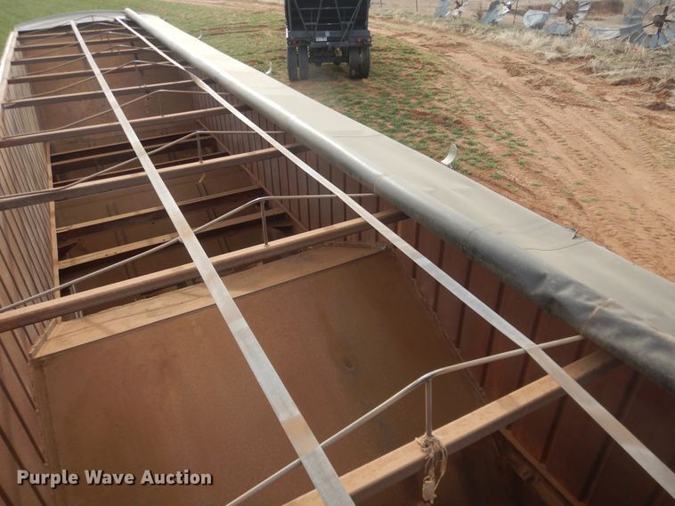 image for item DJ8283 1950 Hobbs grain trailer