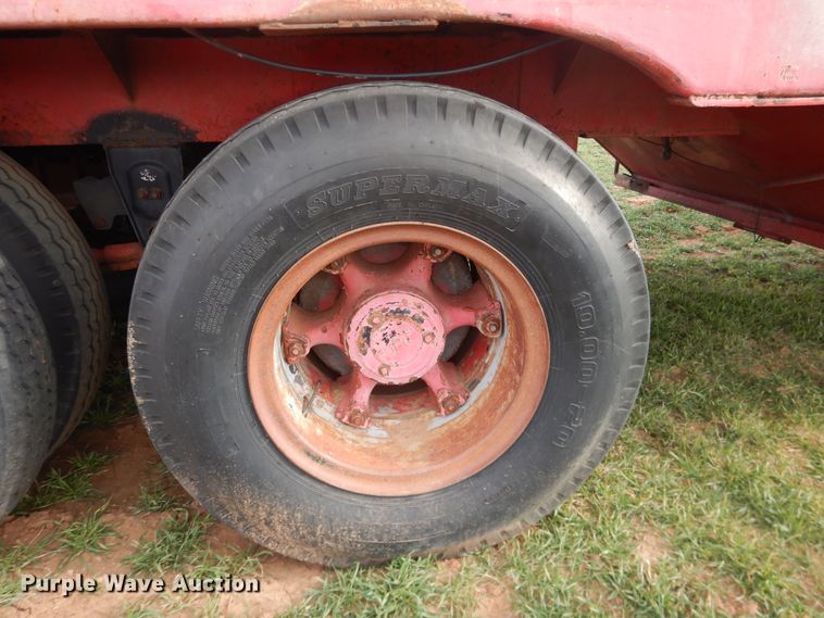 image for item DJ8283 1950 Hobbs grain trailer