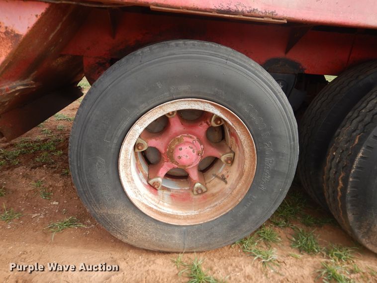 image for item DJ8283 1950 Hobbs grain trailer