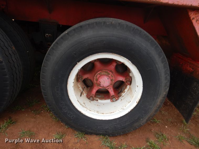 image for item DJ8283 1950 Hobbs grain trailer