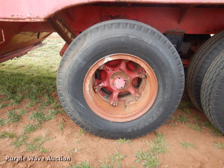 image for item DJ8283 1950 Hobbs grain trailer