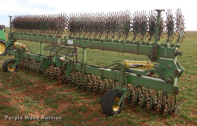 image for item DJ8287 John Deere E0401  rotary hoe