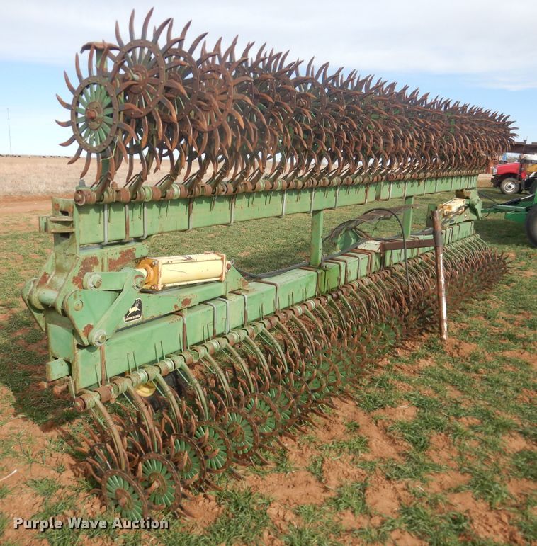 image for item DJ8287 John Deere E0401  rotary hoe