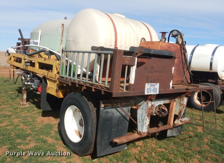 image for item DJ8289 2013 shop built nurse tank trailer