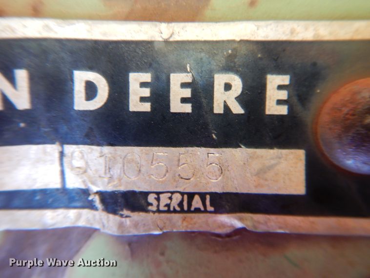 image for item DJ8295 John Deere A4600  five bottom plow