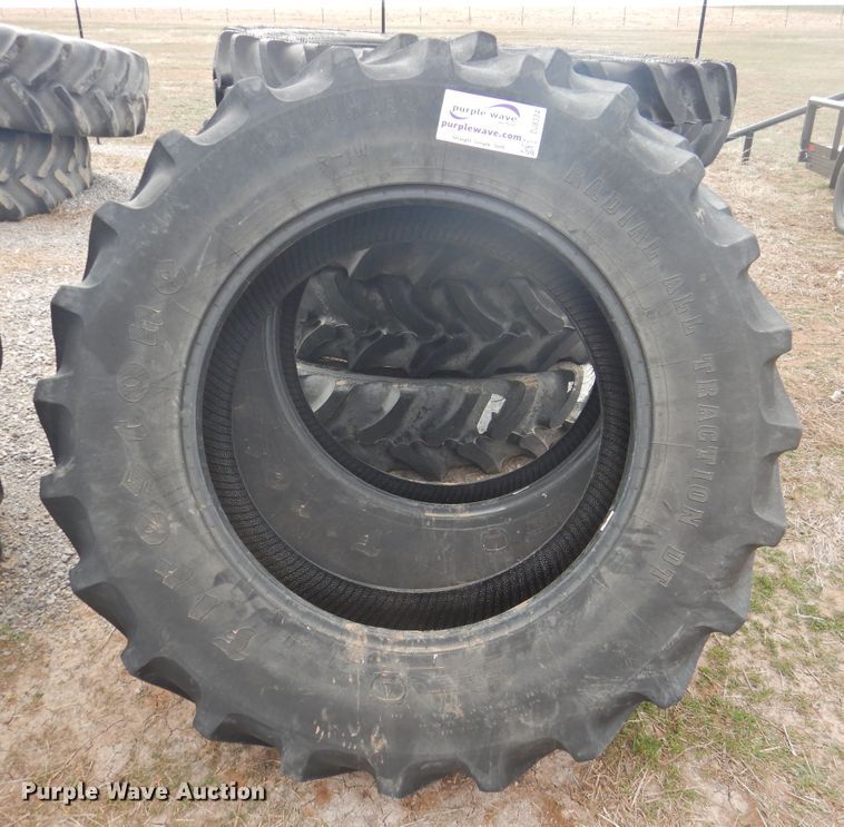 (2) Firestone Radial All Traction DT 420/85R34 tires in Pampa, TX