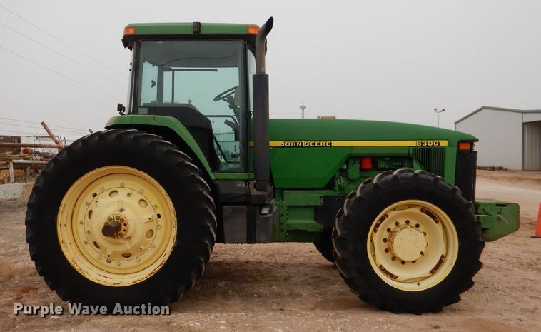 image for item DJ8823 1996 John Deere 8300  MFWD tractor