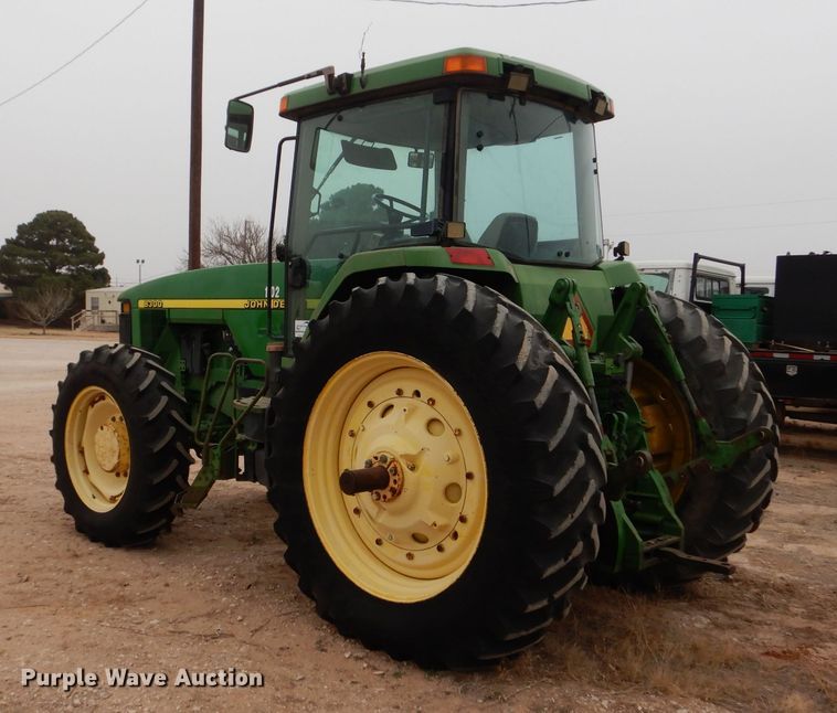 image for item DJ8823 1996 John Deere 8300  MFWD tractor