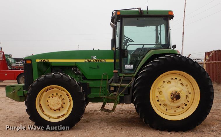 image for item DJ8823 1996 John Deere 8300  MFWD tractor