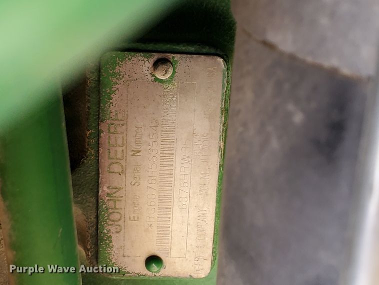 image for item DJ8823 1996 John Deere 8300  MFWD tractor